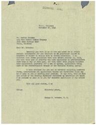 ["The document contains correspondence between various individuals regarding HH priorities for builders of houses to obtain materials. Congressman George Schwabe and his office obtained information, forms, and directives related to the program for Mr. Morris Schuman. They communicated with the National Housing Agency and promised to send the necessary documents as soon as possible. Other individuals, such as A. L. Warren and James L. Pease, were also involved in providing information and forms to assist with the HH priority program."]