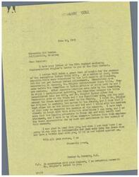 ["The document is a letter from George B. Schwabe, a congressman, to Senator Gid Graham discussing the passage of Indian title bills and their efforts in expediting the process. The document also includes feedback and appreciation from various individuals and organizations for Senator Graham's speeches on wild life conservation. Senator Graham is praised for his oratory skills and dedication to the cause."]