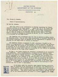 ["The document discusses the recommendation to eliminate the Federal Attorney position at the Osage Agency and instead authorize the employment of a Tribal Attorney. It also highlights the need for independent legal advice for complex business activities conducted by the Department of the Interior and expresses concern that the efficiency of the Osage Agency may be compromised if the Federal Attorney position is discontinued."]