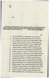 ["The document discusses the final settlement of claims for Oklahoma Indian tribes against the Federal government, including the payment of $3,000 to each enrolled Indian by blood. It also addresses the renunciation of tribal allegiance, removal of restrictions on land and money, and distribution of tribal money to members or their heirs. Additionally, it outlines the process for executing receipts, releasing rights, and transferring funds within a specified timeframe."]