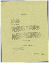 ["The document is from George B. Schwabe, a member of the American Indian Federation, expressing his lack of knowledge about a resolution regarding the Inter-American Indian Institute. The resolution opposes the influence of John Collier, the late Commissioner of Indian Affairs, and the use of federal funds for the National Indian Institute. The resolution calls for copies to be sent to various government officials and the press."]