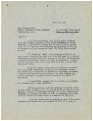 ["The document is addressing the Acting Secretary of the Interior regarding a Bill concerning Osage Civilization. The writer suggests corrections to the report, particularly regarding the discussion of attorneys' fees and a quotation from the Attorney General's letter. The writer believes these sections should be eliminated to avoid confusion and detracting from the main features of the Bill."]
