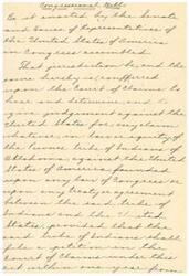["This Congressional bill grants jurisdiction to the Court of Claims to hear and determine claims by the Paconce tribe of Indians of Oklahoma against the United States. The tribe must file a petition within one year of the approval of the act."]