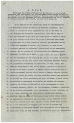 ["This bill provides for the final settlement of claims by Oklahoma Indian tribes against the Federal government, discharge of federal supervision over Oklahoma Indians, determination of heirs, disposal of federal property and records, and other purposes. It authorizes the payment of $3,000 to each enrolled Oklahoma Indian, removes restrictions on their lands and money, and directs the distribution of tribal money to members or their heirs. Failure to claim money within a specified time may result in transfer to the state of Oklahoma for distribution."]