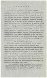 ["The document discusses the forced removal of various Indian tribes from different sections of the United States to Oklahoma, formerly Indian Territory, over a period of 450 years. The total population of these tribes was estimated to be around 78,661, with a loss of over 200,000 due to conflicts and removals. This relocation was primarily driven by President Andrew Jackson's Indian Removal Bill in 1830, which favored Indian removal to secure land for white settlers. The document also describes how states like Georgia and Mississippi took advantage of the situation to exploit Indian lands and resources, leading to further loss of rights and population for the tribes."]