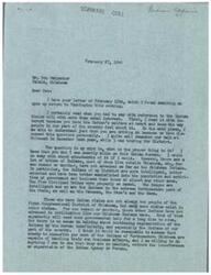 ["The document discusses the Indian Claims bill and the need for a fair way to handle Indian claims. The writer, George B. Schwabe, expresses support for a tribunal to hear and pass upon claims, as endorsed by both major political parties. He acknowledges the challenges in determining which Indians or tribes are entitled to the money and seeks input on alternative solutions. Schwabe emphasizes the importance of fair dealing between the Indians and the United States and the need to prevent grafting by unscrupulous lawyers and promoters."]