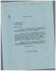 ["A letter from Early R. Cass to Congressman George Schwabe expressing concern about the President's \"Fact Finding\" Board's ability to quickly determine wages for General Motors employees. Cass questions the basis for their findings and worries about the impact on businesses and employees. He urges Congressman Schwabe to take action to address these fundamental issues. A response from Congressman Schwabe's secretary acknowledges Cass's letter and assures him that the Congressman will consider his views."]