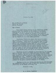 ["The document from the Vinita Hay Company expresses concern about the impact of strikes on their business and urges Congressman Schwabe to take action to address the labor situation. They suggest measures such as putting strikers in the Army of Occupation and bringing back troops who will work. The document also mentions the effort Congressman Schwabe has made to gather opinions from his constituents on various issues."]