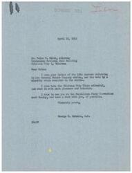 ["The document is a correspondence between George B. Schwabe and Solon W. Smith discussing the General Motors Company strike and the possibility of incorporating a plank in the State Republican Platform expressing views on labor leaders. They also discuss the low voter turnout in the strike vote and the editorial in the Oklahoma City Times. Schwabe expresses interest in meeting with Smith at the Republican State Convention."]