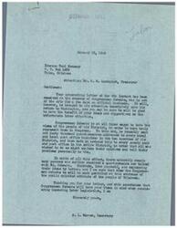 ["The Iverson Tool Company wrote to Congressman Schwabe expressing concerns about the power of labor unions and their impact on employers and employees. They believe that labor laws should be revised to give equal rights to both parties, and that the Wagner Act is one-sided and poorly administered. They also argue against fact-finding boards setting wages at an industrial level, as it would be detrimental to small businesses. They believe that the high wages paid during wartime have caused issues in other industries, and question the necessity of further wage increases demanded by unions."]