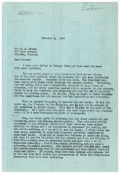["The document is a letter from Mr. R. A. Krumme to Congressman George B. Schwabe regarding organized labor and industry. Krumme expresses concern about the President's proposal to give excess profits from industry to labor, suggesting it should go to consumers instead. He believes organized labor should be held accountable for its actions and treated like any other organized group. Krumme emphasizes the importance of representing the interests of all Americans, not just those in unions, and urges Congressman Schwabe to address the issue of organized labor firmly and fairly."]