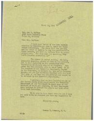 ["Mrs. Ben D. Heffner wrote a letter to Honorable  George Schwabe expressing concern about labor unions taxing taxpayers without their consent, which she believes to be unconstitutional. She questions why Congress is not protecting the people from these actions. In response, George B. Schwabe explains that Congress has the authority to enact laws, but it is the responsibility of the Executive Department to enforce these laws, which is not always done effectively. He believes that existing legislation could prevent such issues if properly enforced."]