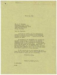 ["The document includes two letters expressing opposition to the proposal of compulsory labor by the President. The first letter from George B. Schwabe, M.C. agrees with the recipient's protest and shares speeches made in Congress supporting labor's position on the issue. The second letter from the Tulsa Photo-Engravers Union strongly opposes compulsory labor, citing the Thirteenth Amendment and stating that any office holder who violates the Constitution may be subject to impeachment. Both letters express a commitment to fighting against any efforts to force the working class into industrial slavery."]
