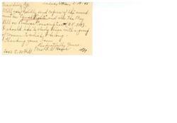 ["The sender is requesting copies of the Bill on Postwar Conscription and the May Bill on Equal Rights in order to study them with a group of women they belong to. They provide their address and sign off respectfully, thanking the recipient."]