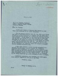 ["The document is a letter from George B. Schwabe, a member of the House of Representatives, to J. L. Shakely, President of Jones & Laughlin Supply Company, discussing the labor situation and the need for legislation to regulate labor unions. Schwabe expresses concern about the power of labor unions and suggests measures such as making closed shop agreements illegal, regulating political contributions, requiring unions to disclose membership, and regulating picketing. He also mentions the Case Bill that recently passed in the House of Representatives, but doubts it will be signed into law. Schwabe appreciates Shakely's interest and welcomes further suggestions."]