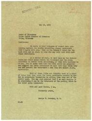 ["The document is a response to a telegram from the Tulsa Junior Chamber of Commerce regarding the strike situation. The sender agrees with the Chamber and expresses a willingness to vote for bills to curb labor racketeers. The sender criticizes the New Deal administration for pampering labor racketeers and prioritizing their own re-election over the public good. The Chamber urges the sender to use their influence to help settle the coal and railroad labor troubles."]