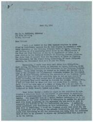 ["The document is a letter from G.C. Spillers, an attorney, to Congressman George B. Schwabe discussing cases filed against the du Pont Company in connection with the operation of the Oklahoma Ordnance Works. Spillers expresses concern about the Department of Labor fighting the government in these cases and offers to provide more information. Schwabe responds expressing agreement and willingness to take action through the Department of Justice to address the situation."]