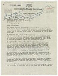 ["The document is a letter addressed to Congressman George Schwabe, urging him to support legislation to bring stability and end labor strikes during the reconversion period after World War II. The writer criticizes labor leaders like John L. Lewis for their actions and calls for laws to prevent such occurrences in the future. They also suggest eliminating the Office of Price Administration."]