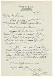 ["The document is a letter discussing financial investigations and questioning the use of money invested in Liberty Bonds to aid Great Britain. The author raises concerns about the funds being loaned to Great Britain without proper collateral and expresses doubt about the support of the law in this matter."]