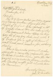 ["The author is expressing frustration at the idea of American taxpayers' money being given to England as a gift, questioning the motivation to work and save if other countries receive financial support. They also criticize the government for giving money to foreign nations instead of focusing on domestic issues."]