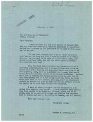 ["The document is about the opposition to a proposed loan from the US to England. The writer, George B. Schwabe, expresses agreement with the opposition and believes that the US should prioritize its own interests before giving financial aid to foreign countries. The document also mentions past loans to England that were not repaid, and criticizes the British attitude towards American goods. Mr. and Mrs. Pettygrove also express their opposition to the loan and believe it is not in the best interest of the American people."]