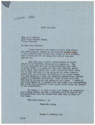 ["Mrs. Carlson wrote to Congressman Schwabe urging him to support the proposed British Loan, highlighting the benefits of a prosperous United Kingdom for the world economy. Congressman Schwabe responded, mentioning that the majority of his constituents are against the loan based on a survey he conducted, and expressing doubt that many Representatives from the Middle West will vote in favor of it. He appreciates Mrs. Carlson's views but implies that he may not support the loan."]