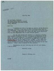 ["The document is a letter from George B. Schwabe to Leo Meyer expressing opposition to censorship of news in relation to the situation in Palestine and criticizing the British government's actions against the Jewish people. Meyer is urged to request the United States to intervene and lift censorship in Palestine."]