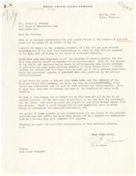 ["The document is written by C.V. Reser to Honorable  George B. Schwabe, expressing appreciation for his consideration of House Resolution 2346 regarding aid for Merchant Marine veterans. Reser argues for the importance of recognizing the sacrifices and contributions of Merchant Marine personnel during WWII and requests support for the bill. Schwabe responds, acknowledging the controversy surrounding the bill and indicating his consideration of the opposing views. Reser emphasizes the unique challenges faced by Merchant Marine veterans and urges fair treatment and support for their reintegration into civilian life."]