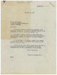 ["The document includes correspondence between J. Ward Smith and Congressman George Schwabe regarding the inclusion of Merchant Marines in the \"G.I. Bill of Rights.\" Smith expresses the importance of this issue due to the large number of men from Tulsa in the Merchant Marines and shares clippings highlighting the dangers and lack of benefits for these sailors. The Merchant Marines feel they deserve the same recognition and benefits as navy and army personnel, including education rights, job protection, and medical care for themselves and their families. They also stress the need for more older, experienced men to join the merchant marine service."]