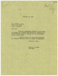 ["The document is a plea to Representative George B. Schwabe to oppose the drastic reduction of training facilities for the United States Merchant Marine. The writer highlights the importance of maintaining these facilities for the training of young officers and the continued success of the industry. The document emphasizes the unique abilities and contributions of the administration responsible for the training organization and stresses the need to continue supporting the Cadet Corps schools. Additionally, a report by an educational evaluation expert praises the administration for their wise plans and geographic separation of the training facilities."]