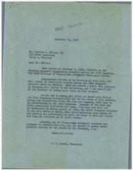 ["Mr. Charles L. Miller Jr. wrote a letter to Congressman Schwabe regarding the Merchant Seaman's legislation proposed during the 79th Congress. He expressed his concerns about the lack of attention given to the merchant marine and requested information on the proposed bills. Miller also highlighted the importance of providing healthcare and education opportunities for seamen who served during the war. He shared his personal experience in the maritime service and urged Congressman Schwabe to consider his views on the matter."]