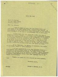 ["Mrs. E. G. Goddard writes to Representative George B. Schwabe expressing her approval of his opposition to nurse draft and manpower legislation. She encourages him to continue fighting against these bills and suggests ways to combat the P.A.C. organization. Representative Schwabe acknowledges Mrs. Goddard's support and sends her reprints of his speeches on the bills. He expresses gratitude for her interest and encouragement in his efforts."]