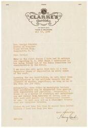 ["The document is addressed to Honorable  George Schwabe regarding H.R. 2232, which the writer believes is dangerous legislation that could lead to discrimination. The writer emphasizes that their institution has always been inclusive in their employment practices and believes that intolerance can only be eliminated through education and understanding, rather than force. The writer urges George to reconsider supporting the bill."]