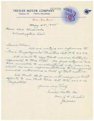 ["The document from Tressler Motor Company to Geo. Schwabe in Washington D.C. expresses opposition to the bill HR 2232 regarding employment practices. The company states that they are unable to understand why such a bill would be introduced and urges Schwabe to use his influence to ensure the bill is defeated."]