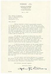 ["John E. Curran writes to Honorable  George B. Schwabe in support of House Bill No. 2071, which aims to raise the pay and benefits of postal carriers. Curran praises the hard work and dedication of postal carriers he has interacted with, and believes they deserve better compensation considering the cost of living. He expresses his support for the bill and hopes for Schwabe's thoughtful consideration of the legislation."]