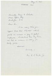 ["The author is writing to Schwabe con to request support for House Bill HR 3035, which grants an increase in pay to postal employees who have not had a salary increase in twenty years."]