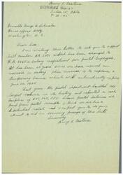 ["Henry Castes is writing to Honorable George B. Schwabe to ask for support for bill number H.R. 2071, now A.R. 3035, which is for a salary readjustment for postal employees. He points out that it has been 20 years since postal employees received a salary increase and that the increase is needed to replace a temporary bonus that will expire soon. Castes argues that the postal department had a successful year with a cash surplus, and as postal salaries are paid from postal receipts, employees deserve a raise. He urges Schwabe to do his best to secure passage of the bill."]
