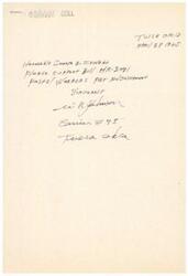 ["A letter dated April 28, 1945, addressed to Honorable George B. Schwabe requesting support for Bill HR-2071 regarding postal workers' pay adjustment. The document is signed by an applicant who is a carrier #75."]