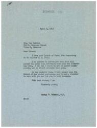 ["The document is from Mrs. Sam Hedrick to George B. Schwabe, a member of Congress, requesting support for H.R. 5059, a bill that would provide a permanent increase for civil service postal employees. Schwabe informs Mrs. Hedrick that the bill passed the House with only one dissenting vote and expresses his support for postal employees."]