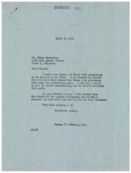 ["Elmer Gustafson wrote a letter to Representative George B. Schwabe requesting support for H. R. 5059, a bill that would increase postal employees' salaries. Schwabe responded, informing Gustafson that the bill had passed the House with only one dissenting vote. Schwabe expressed his support for postal employees and promised to continue working on their behalf. Gustafson was pleased with the progress but urged Schwabe to take further action to ensure the bill's success."]