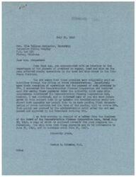 ["The document is discussing the importance of the payment of premiums on copper, lead, and zinc as it affects mining operations in the Tri-State District. The author, George B. Schwabe, had contacted the Reconstruction Finance Corporation to make these payments, which are now confirmed to be retroactive to June 30, 1946, and to continue until June 30, 1947. Mrs. Ella Tallman Carpenter had requested support for the Premium Price Plan to avoid unemployment and economic suffering in the Tri-State District."]