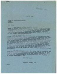["The document discusses the importance of payments on copper, lead, and zinc premiums for mining operations in the Tri-State District, which were originally paid as subsidies through the Office of Price Administration. The author contacted the Reconstruction Finance Corporation to ensure these payments would continue, and received confirmation that they would be retroactive to June 30, 1946. Additionally, a telegram from Davis Big Chief Mining Company expresses urgency in support of the Bunker Bill HR6941 to address shutting down mining operations due to market prices."]
