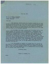 ["The document discusses the importance of premium payments on copper, lead, and zinc for mining operations in the Tri-State District. It mentions efforts made to secure these payments through the Reconstruction Finance Corporation and the Office of Price Administration. The document also includes a letter from the Chairman of the Board of the Reconstruction Finance Corporation stating that payments will be retroactive to June 30, 1946, and continue until June 30, 1947. Additionally, there is a telegram urging the continuation of premium payments to avoid shutting down mining operations."]