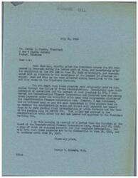 ["The document from George B. Schwabe, M.C. to the President of M and W Mining Company discusses the payment of premiums on copper, lead, and zinc affecting mining operations in the Tri-State District. Schwabe explains the efforts he made to secure these payments from the Reconstruction Finance Corporation, which are now confirmed to be retroactive to June 30, 1946. Additionally, there is a telegram from the President of M and W Mining Company to Schwabe requesting support for a bill to address the shutdown of mining operations due to the absence of a premium price plan."]