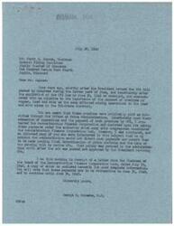 ["The document from George B. Schwabe to Mr. Henry E. Sapotas addresses the issue of premium payments for copper, lead, and zinc mining operations in the Tri-State District. Schwabe discusses his efforts to have the Reconstruction Finance Corporation make these payments, as well as the potential impact of shutting down mines in the area. He expresses concerns about the payment of subsidies and inflation, and criticizes the idea of reviving the OPA to facilitate these payments. Schwabe suggests alternative solutions and emphasizes the need for transparency in the situation. He concludes by offering his assistance in resolving the issue without supporting the revival of the OPA."]