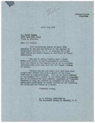 ["Mr. Dunkle wrote a letter to Honorable  George B. Schwabe expressing concerns about the Office of Price Administration (OPA) and suggesting that it needs to be abolished. He also mentioned the need for rent ceilings on business buildings to prevent soaring rents. Mr. Dunkle's letter was received by Mr. Schwabe's secretary, who assured him that the letter would be brought to Mr. Schwabe's attention. Mr. Schwabe, who was recently appointed to the House Committee on Appropriations, is in agreement with Mr. Dunkle's views on the OPA and is pleased to have the opportunity to serve his district, state, and nation in this new role."]