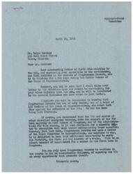 ["The document is from Mr. Gershom to Senator Schwabe expressing opposition to the OPA (Office of Price Administration) and the impact it has on the ability of poor people to afford essential goods. Gershom argues that the OPA's price controls limit production and availability of goods, making it difficult for him to buy necessities like a new car, washing machine, and clothes. He believes that if the OPA were to be abolished, prices would adjust naturally and poor people would be able to afford what they need. Gershom also criticizes the OPA for favoring the rich and preventing the poor from accessing basic necessities."]