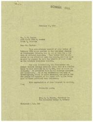 ["The document acknowledges the receipt of a letter from Mr. Taylor discussing old-age pensions and the need to eliminate investigators. Congressman Schwabe supports old-age pensions similar to those in H.R. 605 and is against the army of investigators. Mr. Taylor also mentions concerns about surplus funds and the need for a pension bill for elderly people."]