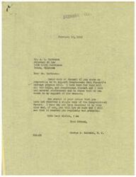 ["A letter from A. L. Harbison to Congressman George B. Schwabe, expressing support for Congressman Paul Stewart's old-age pension bill. Harbison believes the bill will provide much-needed assistance to elderly citizens and urges Schwabe to support its passage. Harbison also mentions not receiving the Congressional Record and requests to be added to the mailing list. Schwabe responds, confirming his support for the bill and offering to ensure Harbison receives the Congressional Record regularly."]