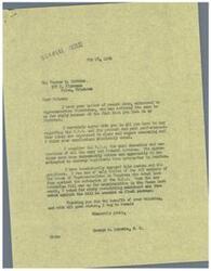 ["The first letter is from George B. Schwabe expressing agreement with Victor E. Robbins' views on the O.P.A. and its negative impact on free enterprise. Schwabe mentions his opposition to the O.P.A. extension in Congress and thanks Robbins for sharing his thoughts. The second letter is from Victor E. Robbins to Representative Wickersham, expressing support for reducing O.P.A. supervision to only cover rent for one year."]